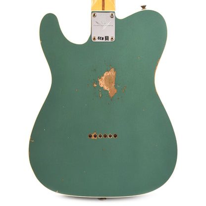 Fender Custom Shop 1959 Telecaster Custom Relic Aged Sherwood Green Metallic Electric Guitars / Solid Body