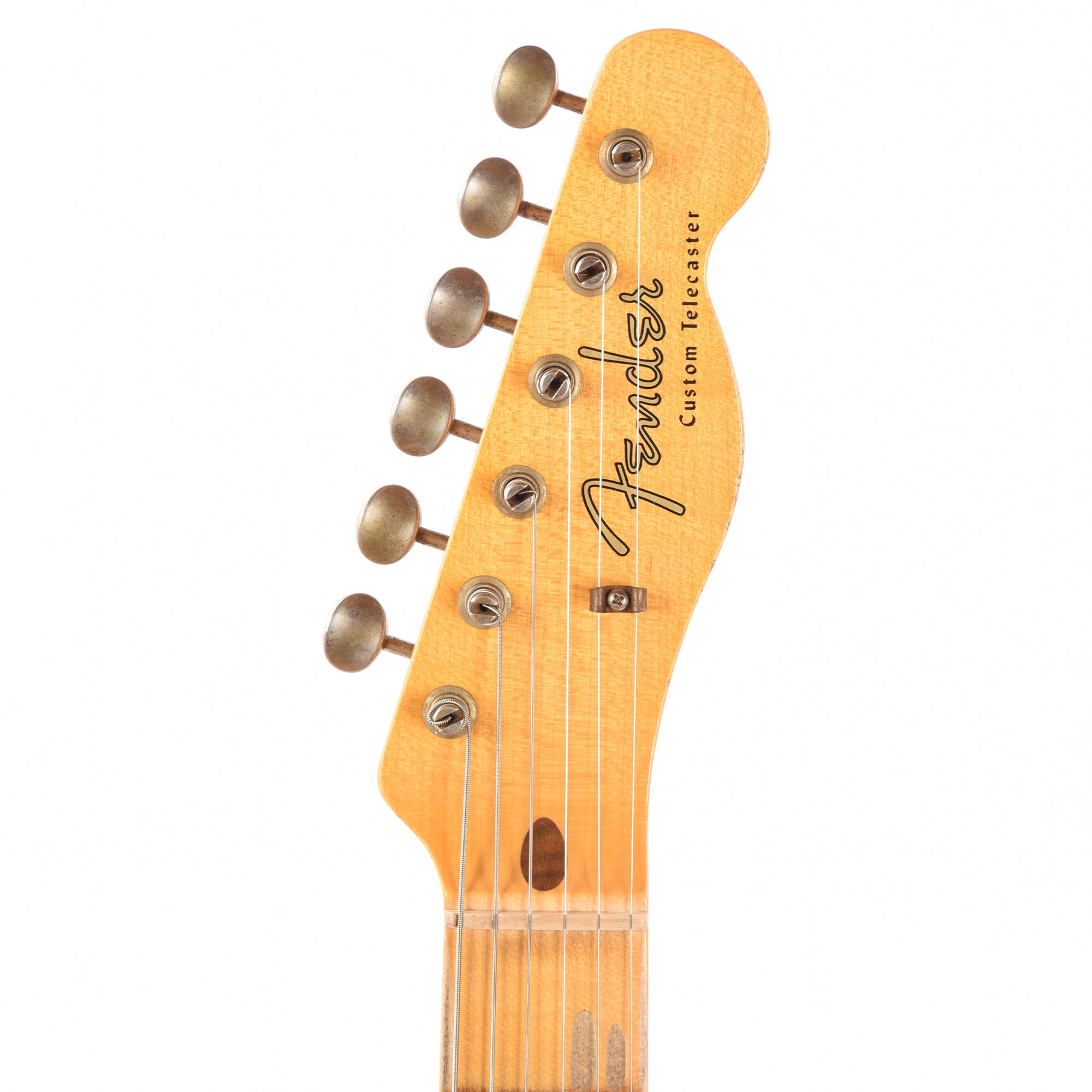Fender Custom Shop 1959 Telecaster Custom Relic Aged Sherwood Green Metallic Electric Guitars / Solid Body