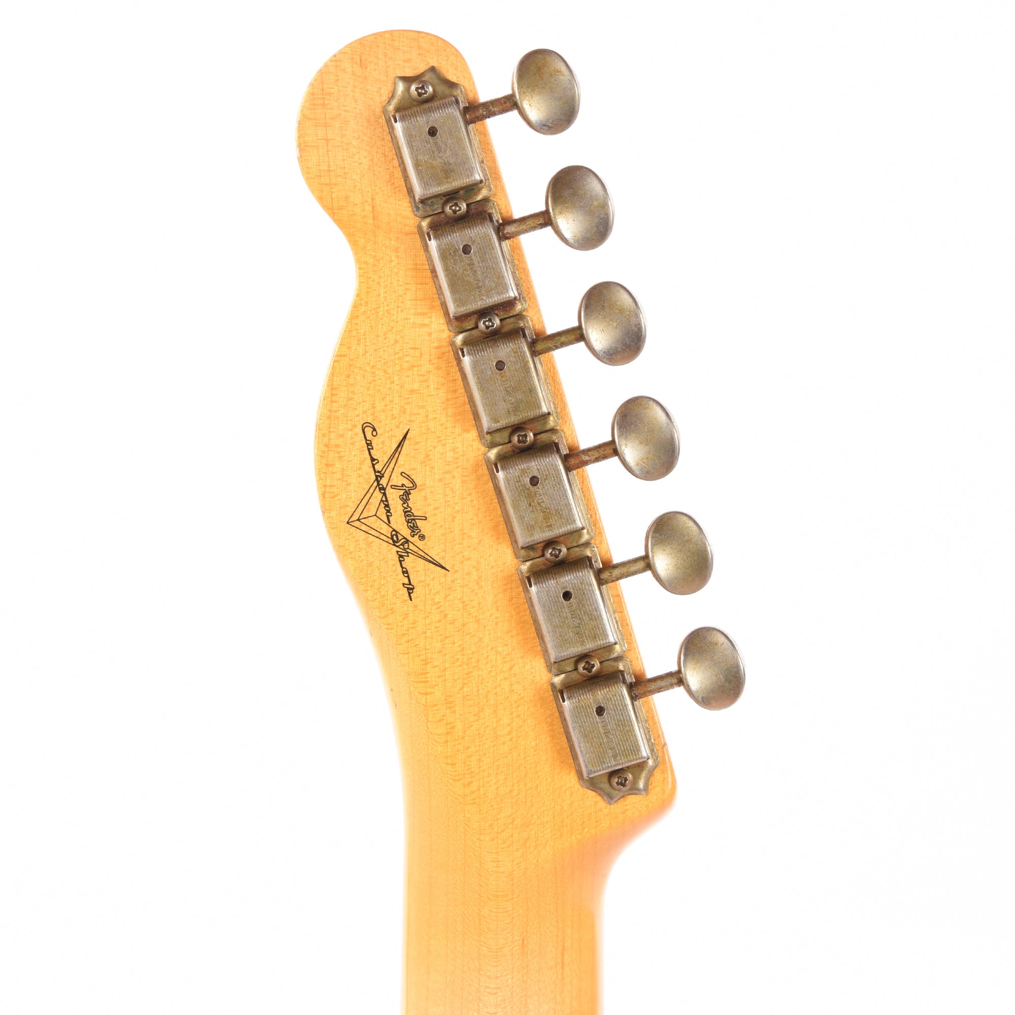 Fender Custom Shop 1959 Telecaster Custom Relic Aged Sherwood Green Metallic Electric Guitars / Solid Body