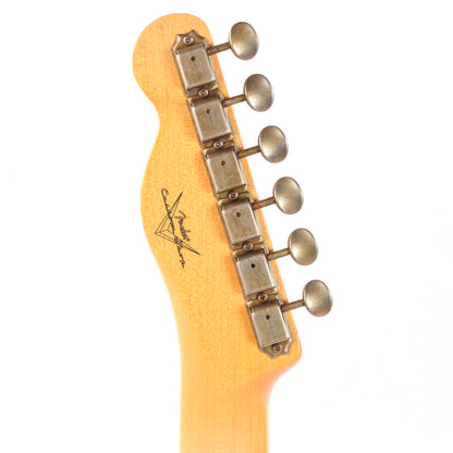 Fender Custom Shop 1959 Telecaster Custom Relic Aged Sherwood Green Metallic Electric Guitars / Solid Body