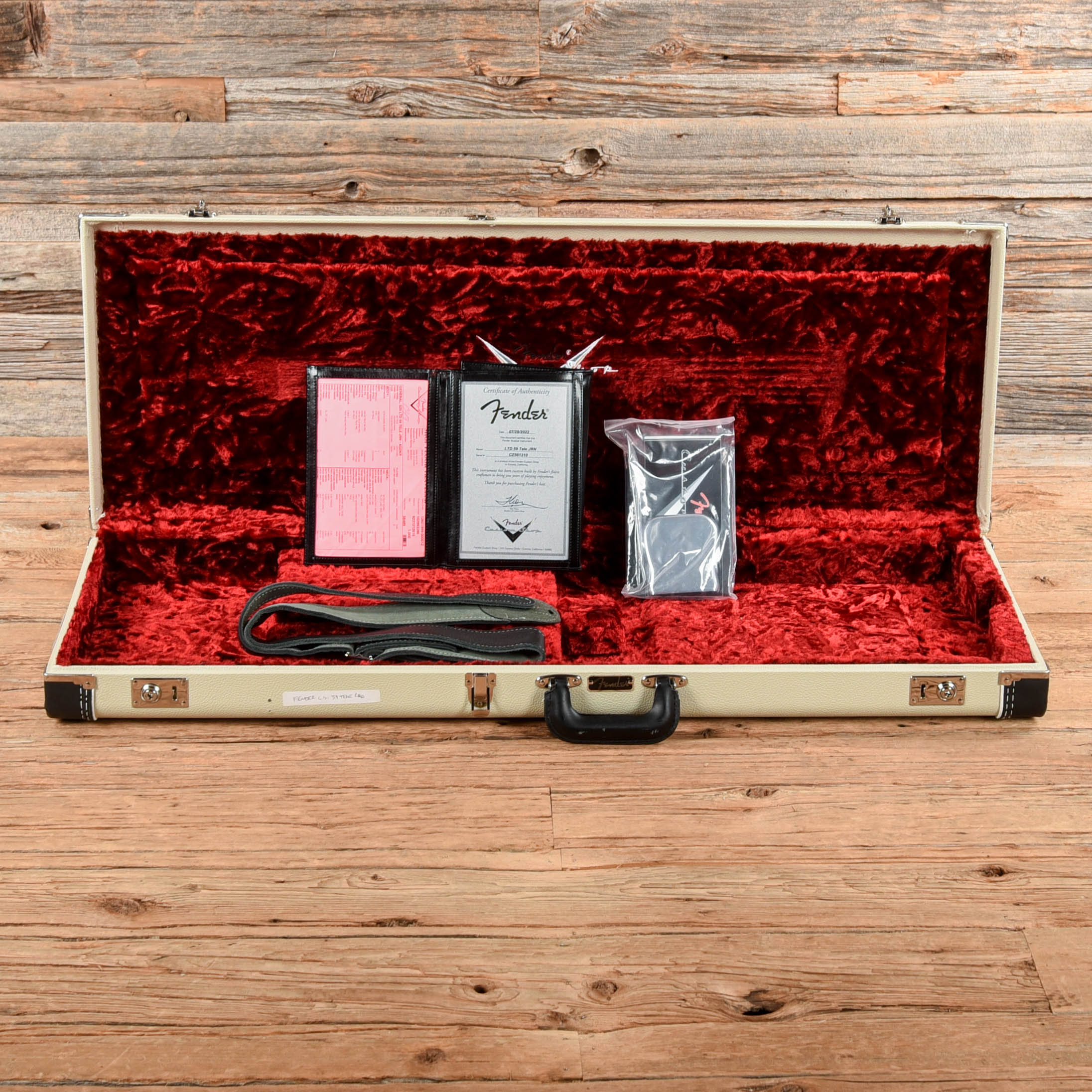 Fender Custom Shop 1959 Telecaster Journeyman Relic Aged Dakota Red 2022 Electric Guitars / Solid Body