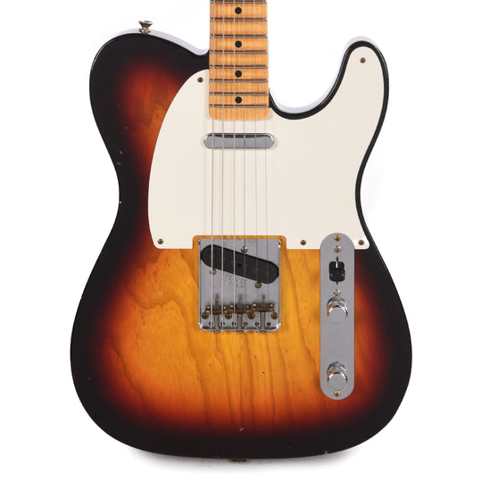 Fender Custom Shop 1959 Telecaster Journeyman Relic Faded Aged Chocolate 3-Color Sunburst Electric Guitars / Solid Body