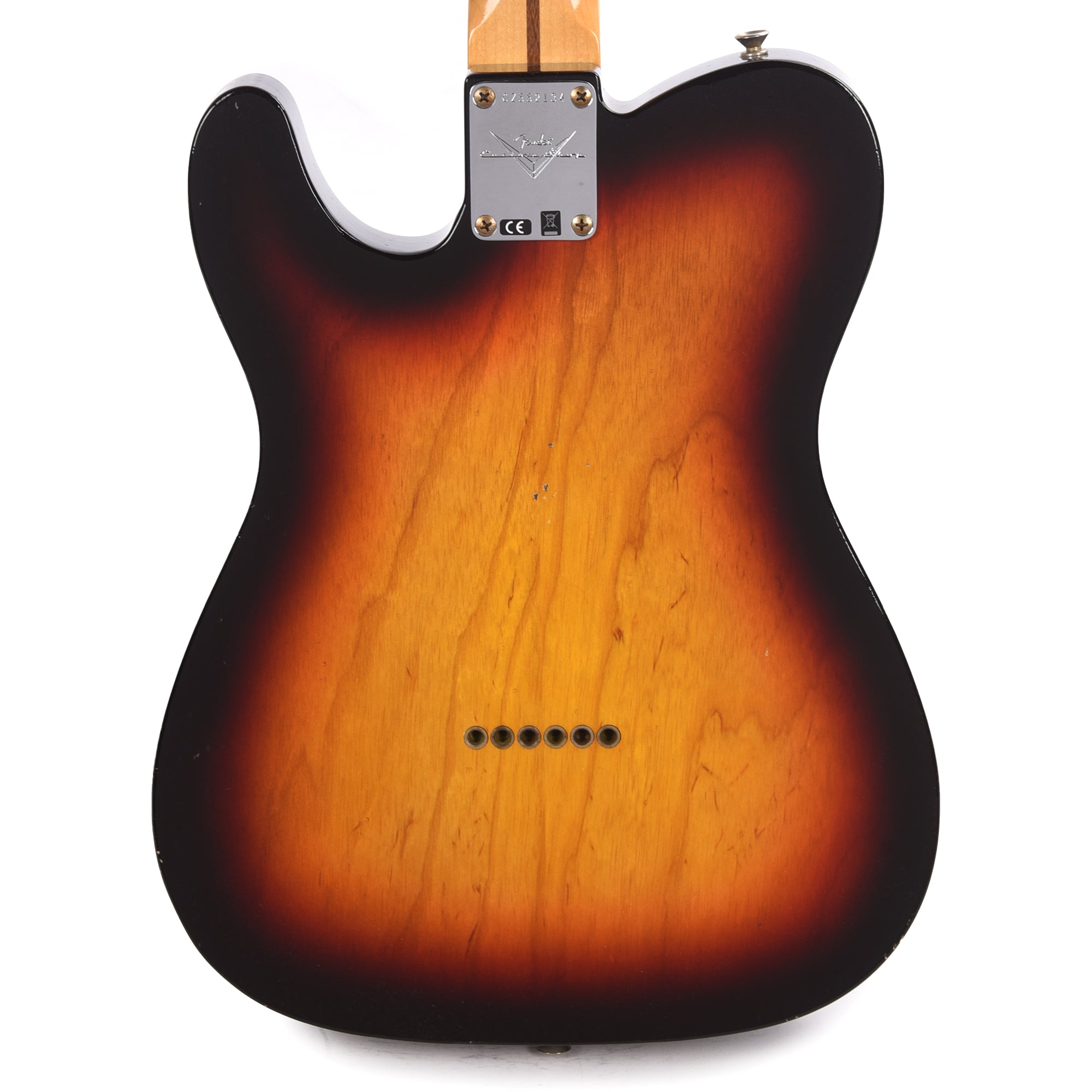 Fender Custom Shop 1959 Telecaster Journeyman Relic Faded Aged Chocolate 3-Color Sunburst Electric Guitars / Solid Body