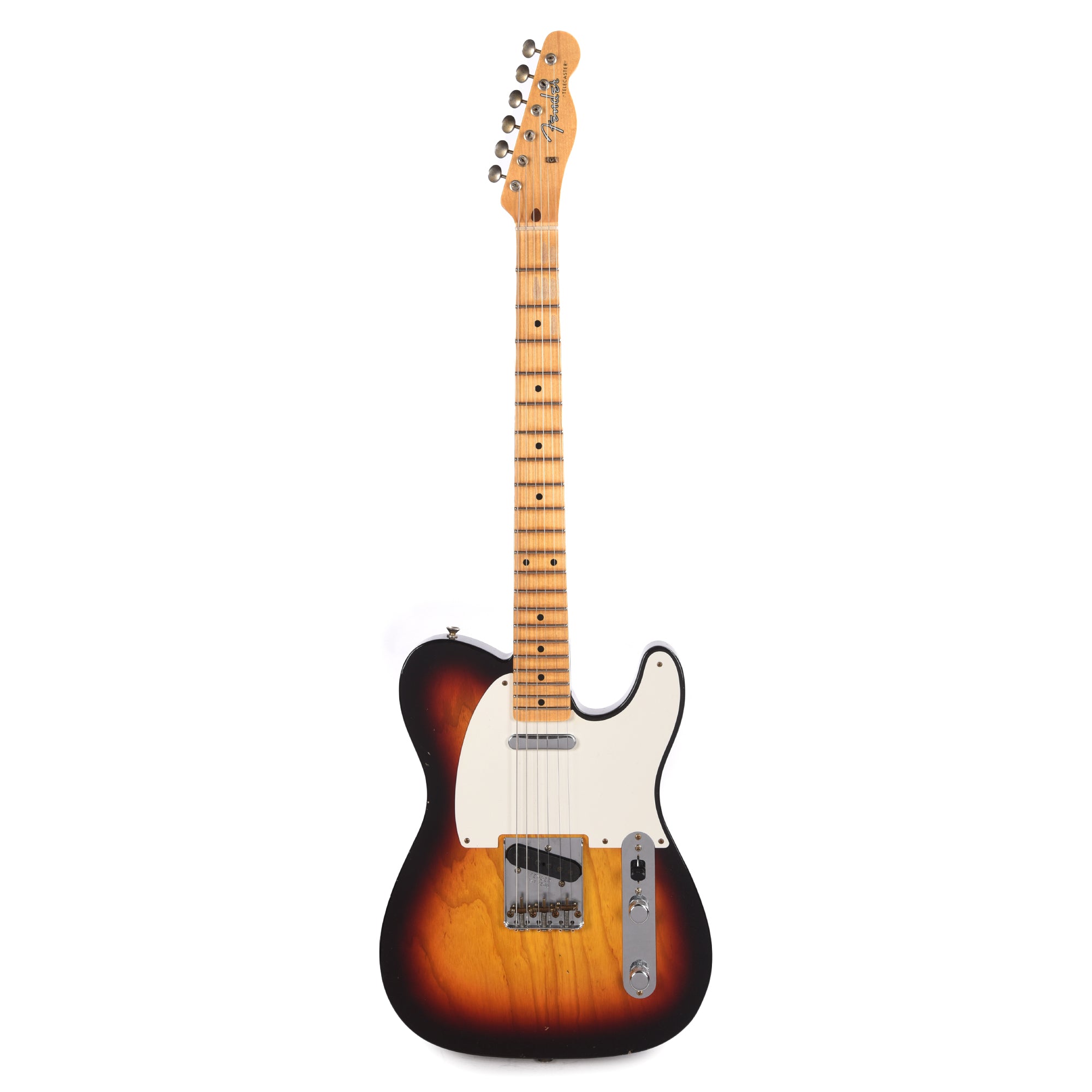 Fender Custom Shop 1959 Telecaster Journeyman Relic Faded Aged Chocolate 3-Color Sunburst Electric Guitars / Solid Body