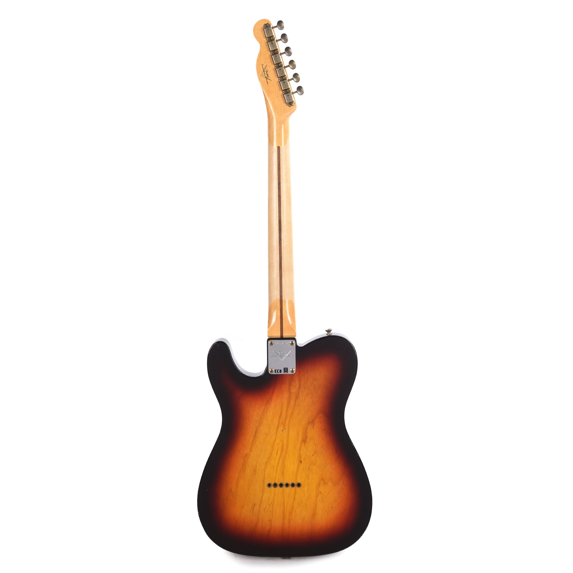 Fender Custom Shop 1959 Telecaster Journeyman Relic Faded Aged Chocolate 3-Color Sunburst Electric Guitars / Solid Body