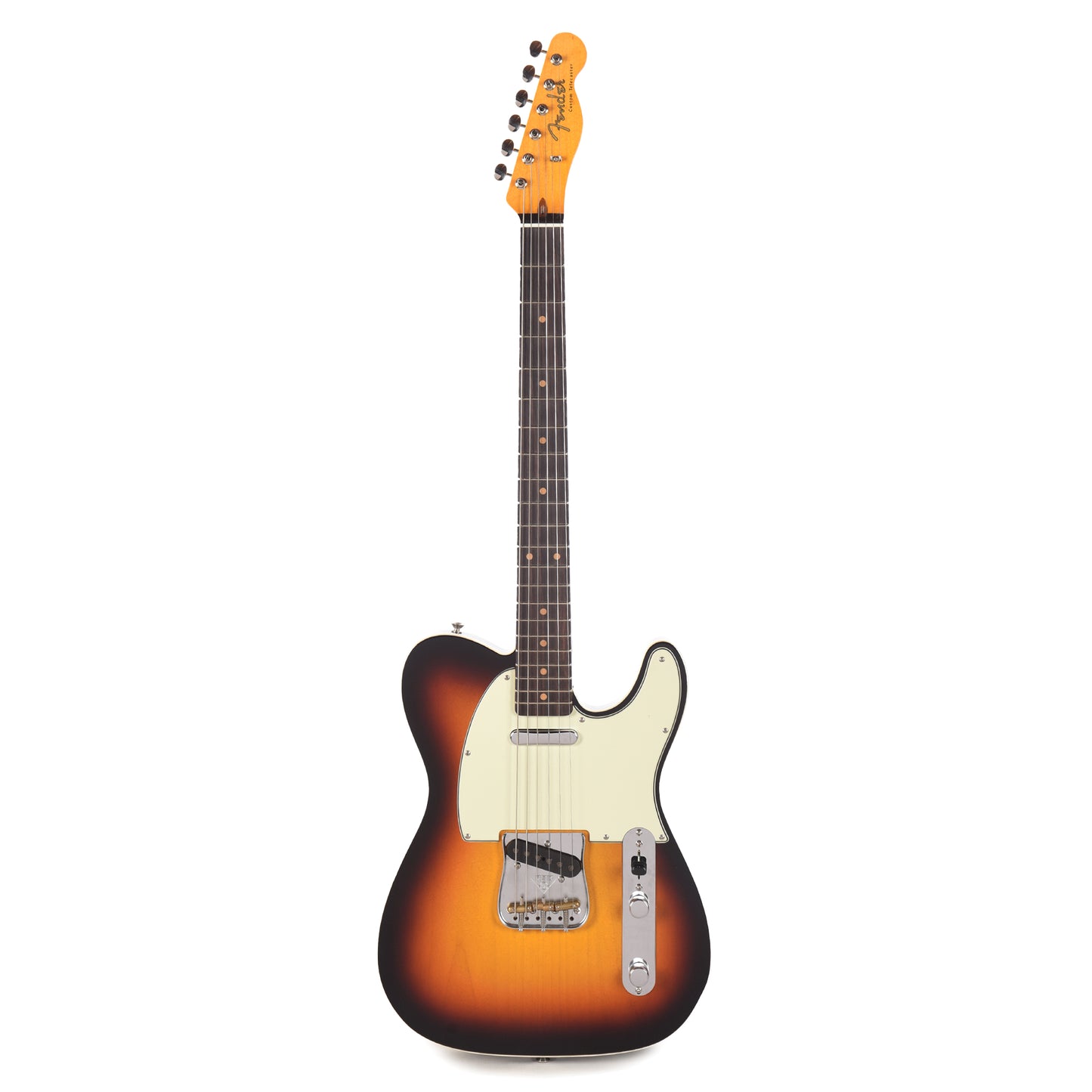 Fender Custom Shop 1960 Custom Telecaster Deluxe Closet Classic Faded/Aged 3-Color Sunburst Electric Guitars / Solid Body