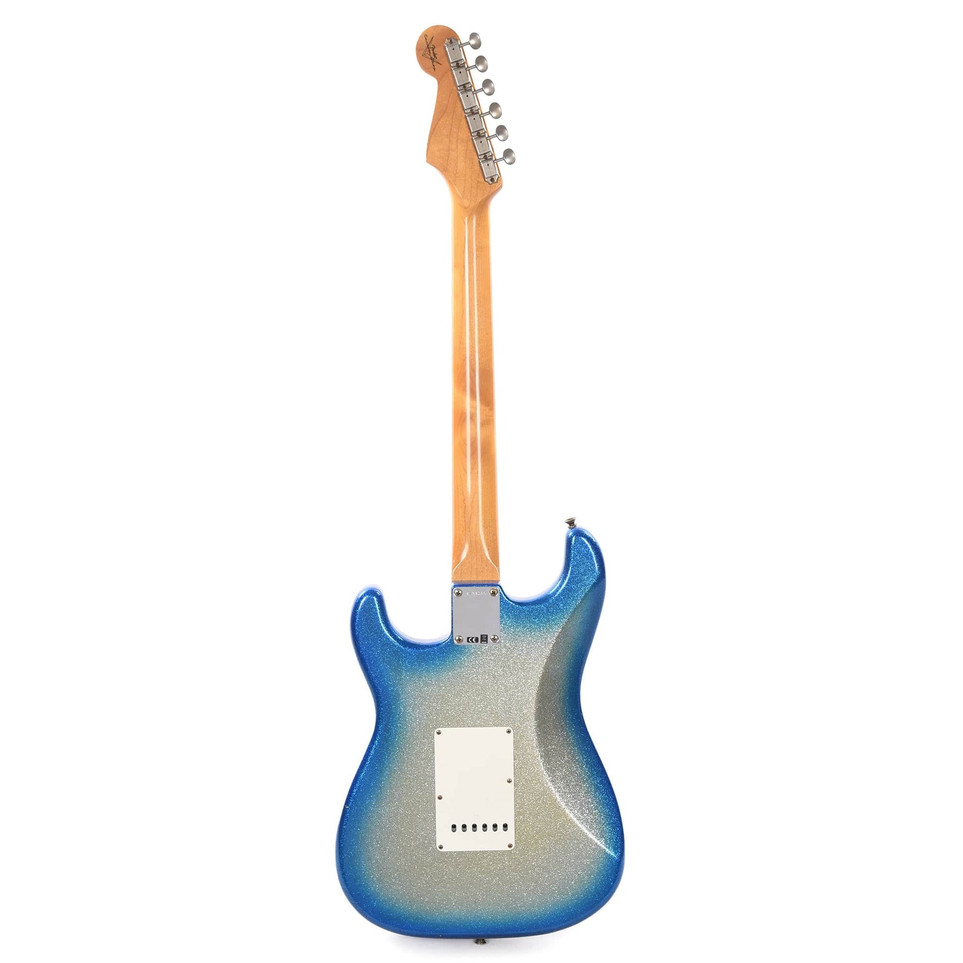 Fender Custom Shop 1960 Stratocaster Ash "Chicago Special" Journeyman Aged Silver Sparkle/Blue Sparkle Burst Electric Guitars / Solid Body