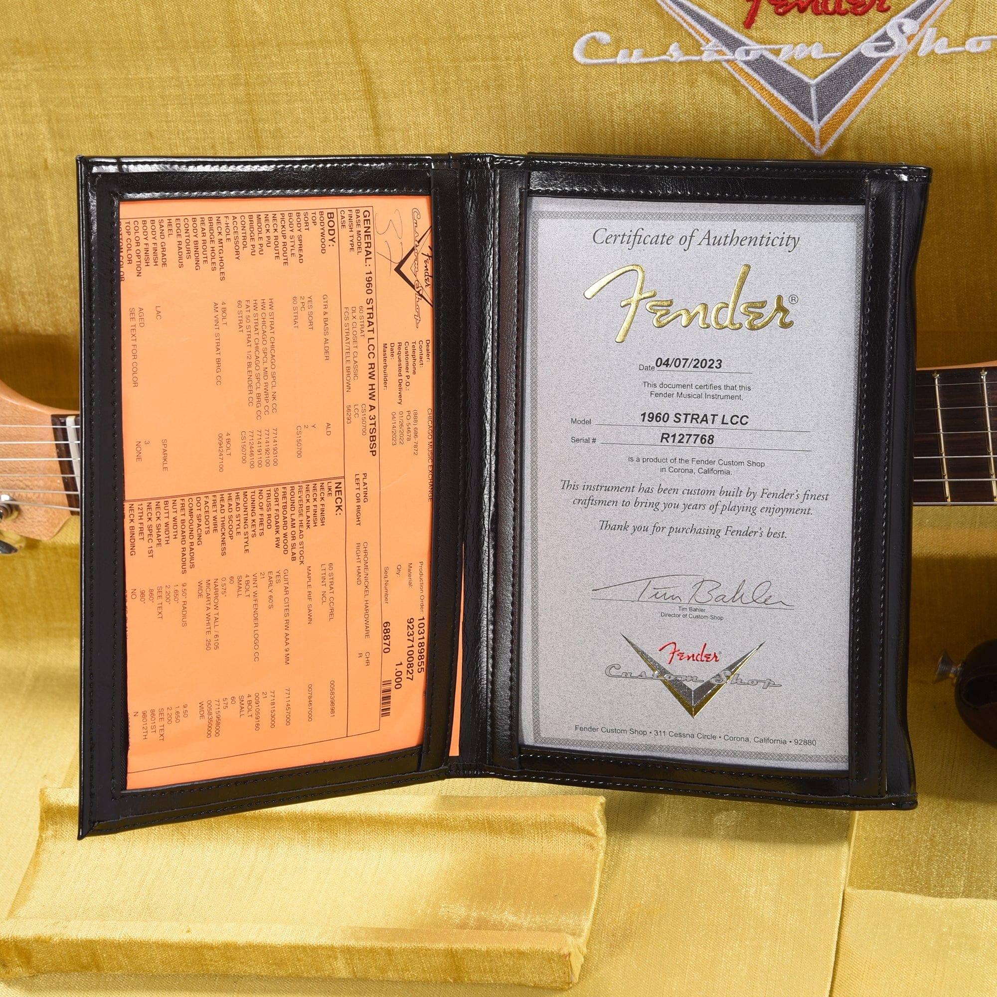 Fender Custom Shop 1960 Stratocaster 