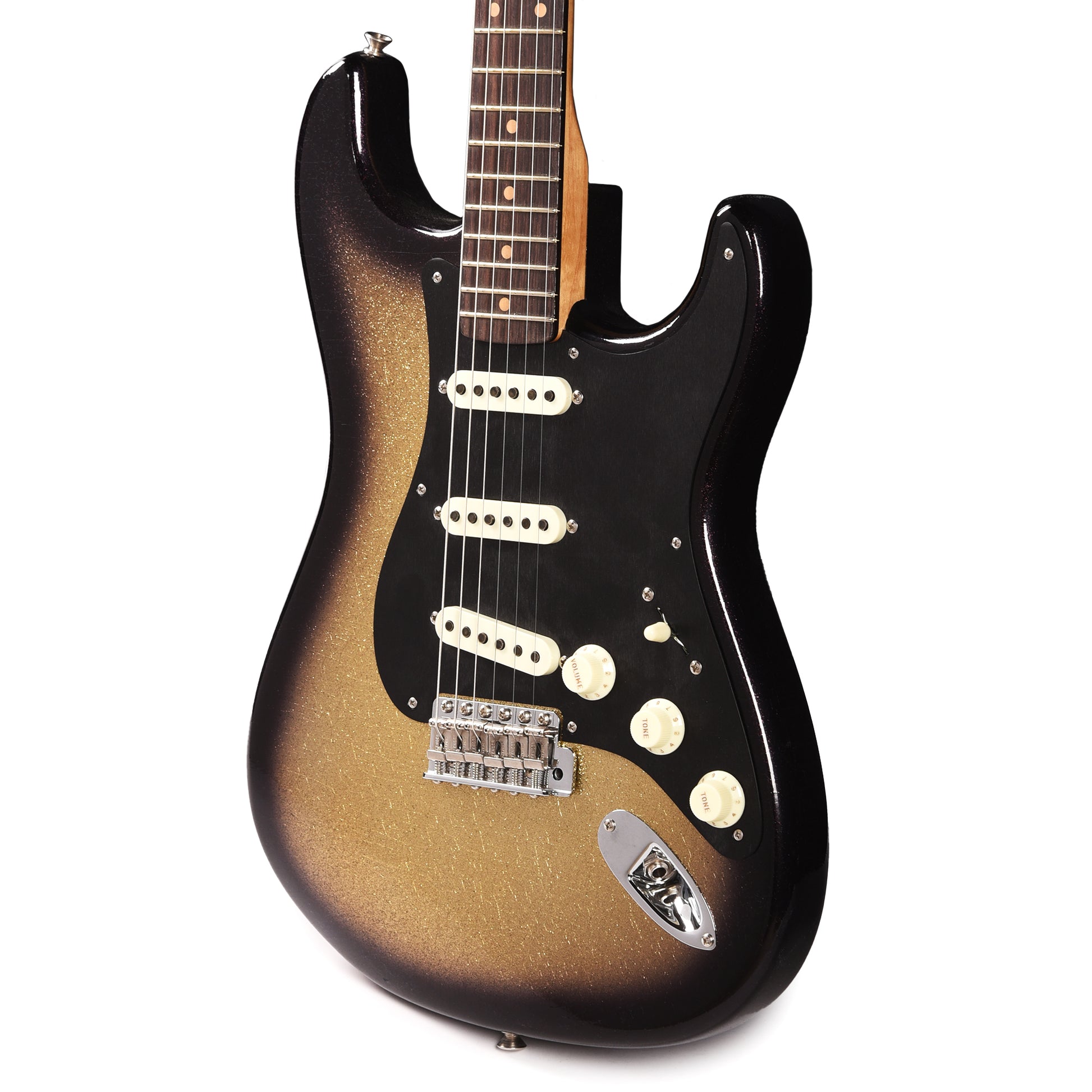 Fender Custom Shop 1960 Stratocaster "Chicago Special" Deluxe Closet Classic Super Aged Silverburst Sparkle Electric Guitars / Solid Body
