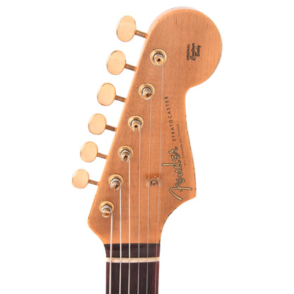 Fender Custom Shop 1960 Stratocaster "Chicago Special" Heavy Relic Super Aged Shell Pink over 3-Color Sunburst w/Gold Hardware Electric Guitars / Solid Body