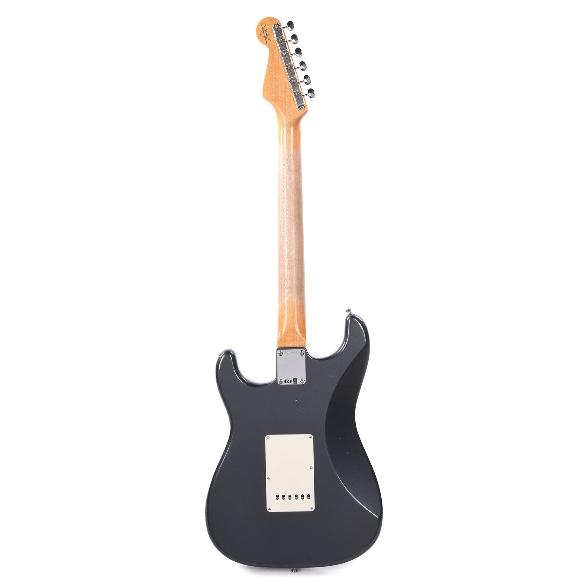 Fender Custom Shop 1960 Stratocaster "Chicago Special" Journeyman Relic Aged Charcoal Frost Metallic Electric Guitars / Solid Body
