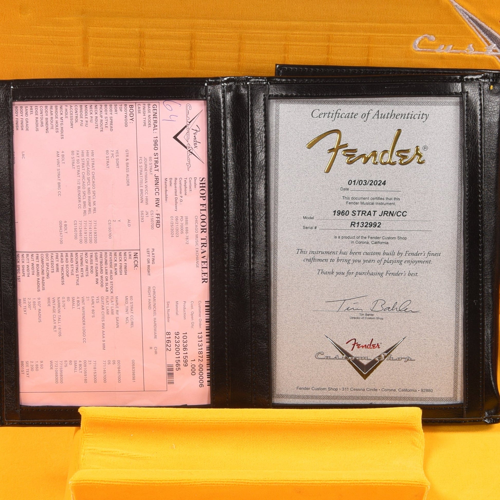 Fender Custom Shop 1960 Stratocaster "Chicago Special" Journeyman Relic Faded Fiesta Red Electric Guitars / Solid Body