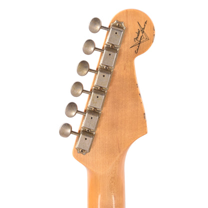 Fender Custom Shop 1960 Stratocaster "Chicago Special" LEFTY Relic Aged Olympic White Electric Guitars / Solid Body