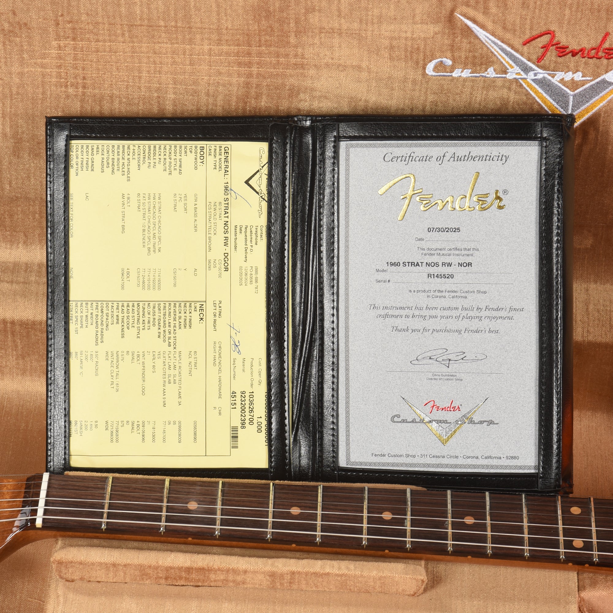 Fender Custom Shop 1960 Stratocaster 