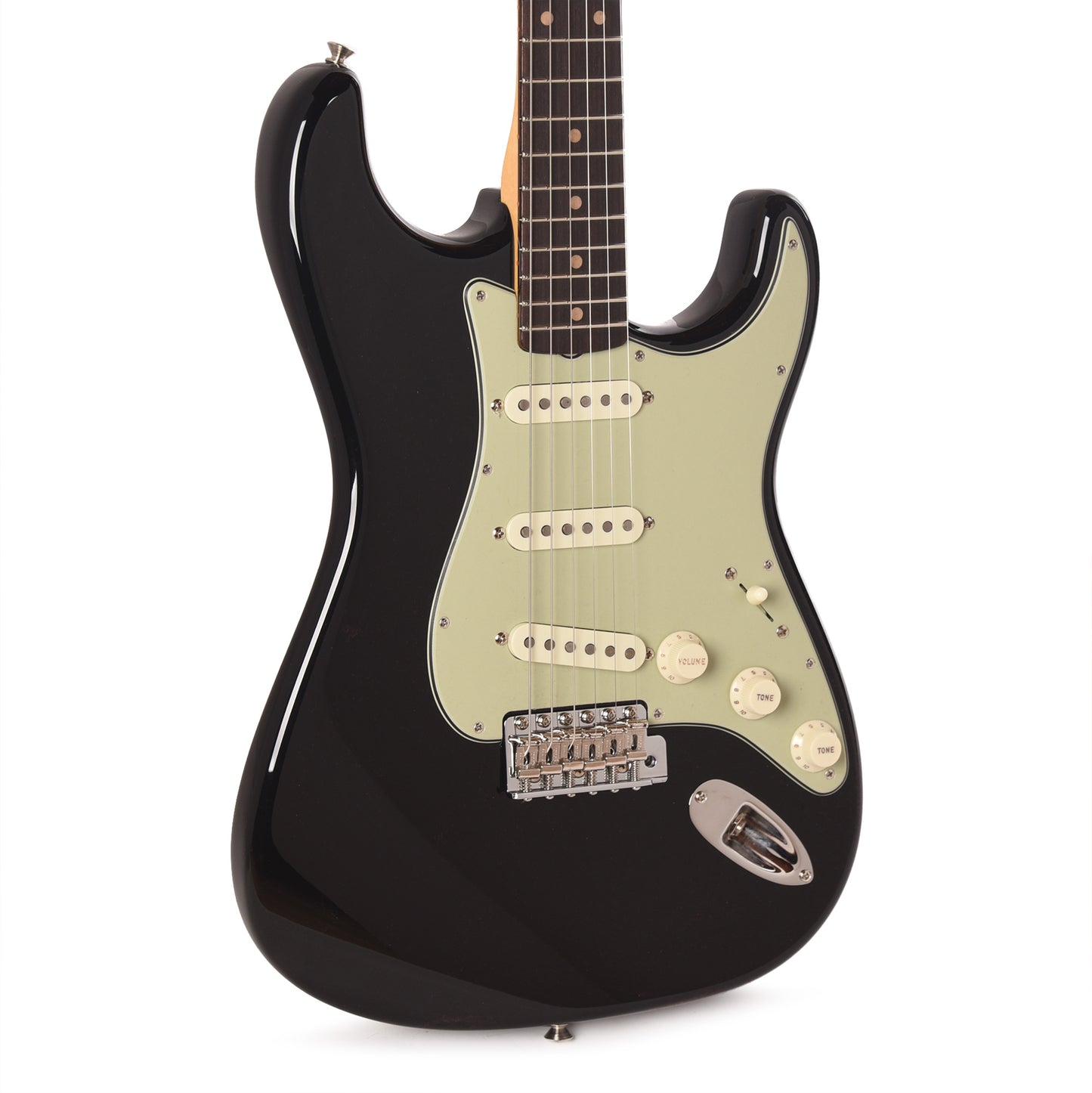 Fender Custom Shop 1960 Stratocaster "Chicago Special" NOS Super Aged Black Electric Guitars / Solid Body