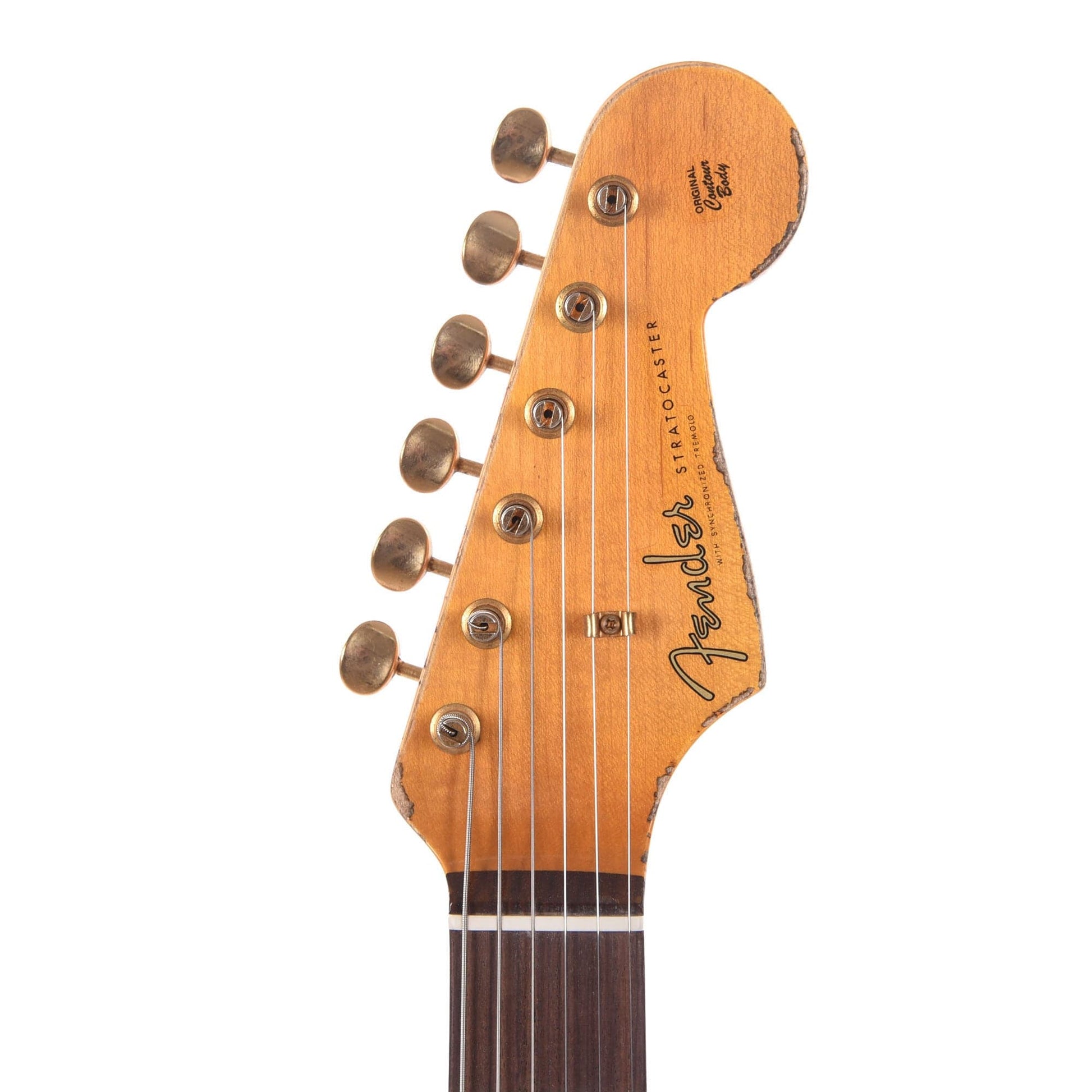 Fender Custom Shop 1960 Stratocaster "Chicago Special" Super Heavy Relic Aged Black w/Gold Hardware Electric Guitars / Solid Body