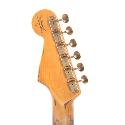 Fender Custom Shop 1960 Stratocaster "Chicago Special" Super Heavy Relic Aged Black w/Gold Hardware Electric Guitars / Solid Body