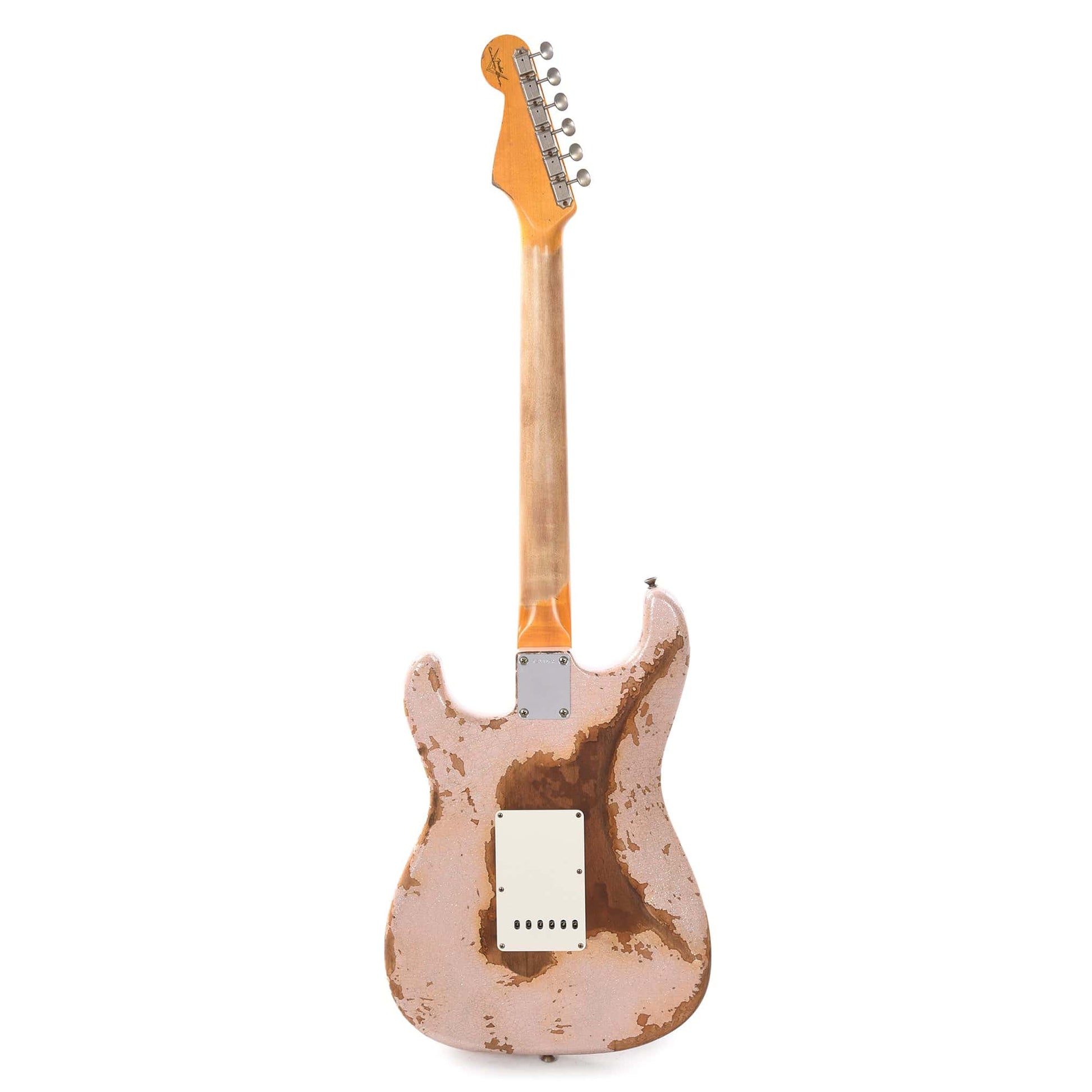 Fender Custom Shop 1960 Stratocaster "Chicago Special" Super Heavy Relic Faded Shell Pink Sparkle Electric Guitars / Solid Body