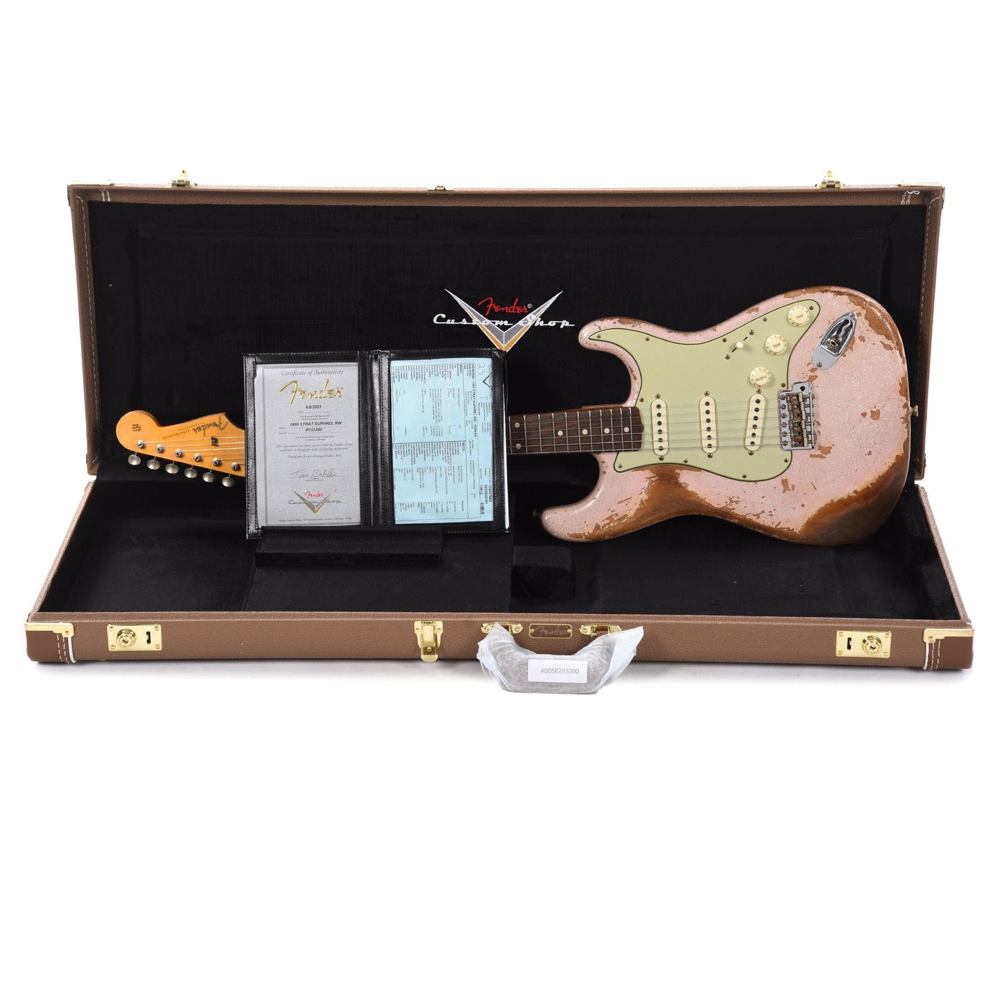 Fender Custom Shop 1960 Stratocaster "Chicago Special" Super Heavy Relic Faded Shell Pink Sparkle Electric Guitars / Solid Body