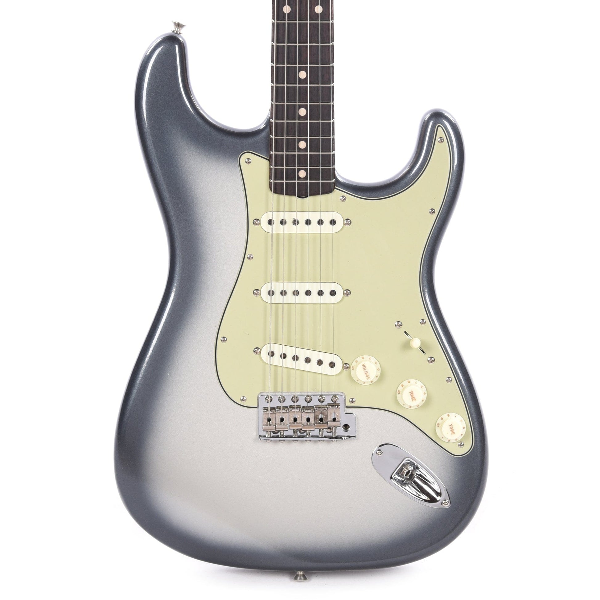 Fender Custom Shop 1960 Stratocaster "Chicago Special" Time Capsule Aged Inca Silver/Charcoal Frost Burst Electric Guitars / Solid Body