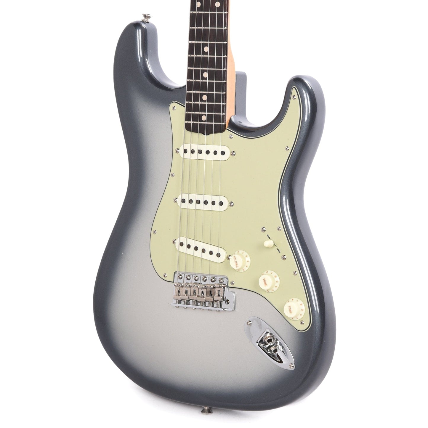 Fender Custom Shop 1960 Stratocaster "Chicago Special" Time Capsule Aged Inca Silver/Charcoal Frost Burst Electric Guitars / Solid Body