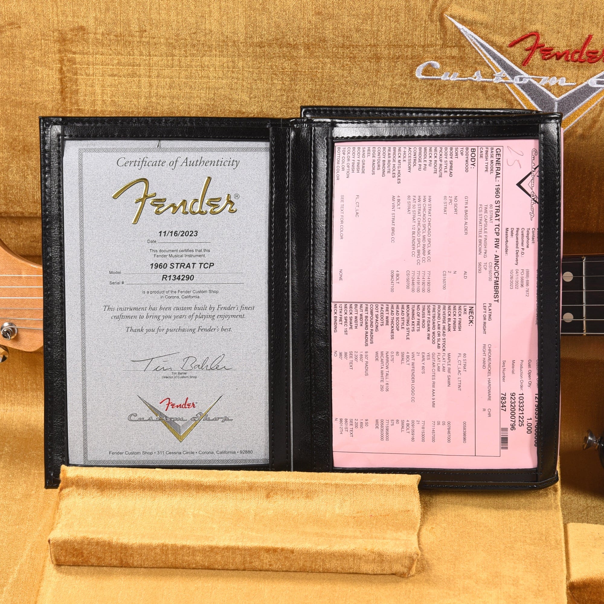 Fender Custom Shop 1960 Stratocaster 