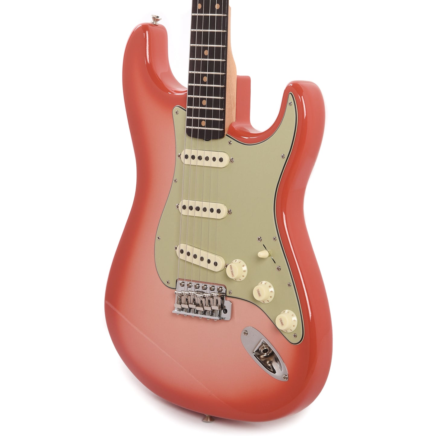 Fender Custom Shop 1960 Stratocaster "Chicago Special" Time Capsule Aged Shell Pink/Tahitian Coral Burst Electric Guitars / Solid Body