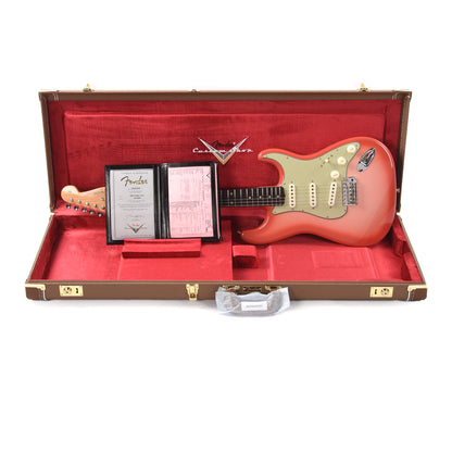 Fender Custom Shop 1960 Stratocaster "Chicago Special" Time Capsule Aged Shell Pink/Tahitian Coral Burst Electric Guitars / Solid Body