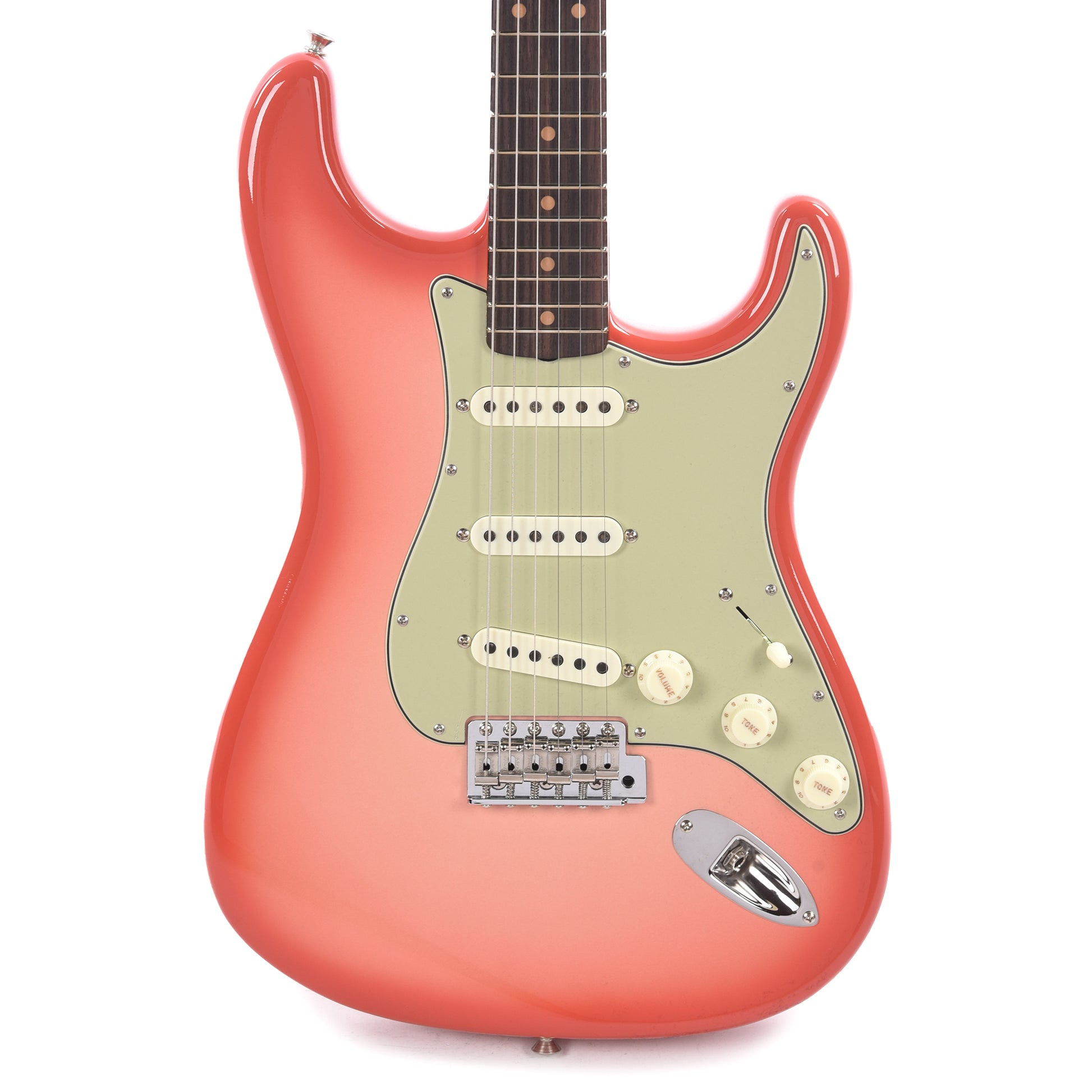 Fender Custom Shop 1960 Stratocaster "Chicago Special" Time Capsule Aged Shell Pink/Tahitian Coral Burst Electric Guitars / Solid Body