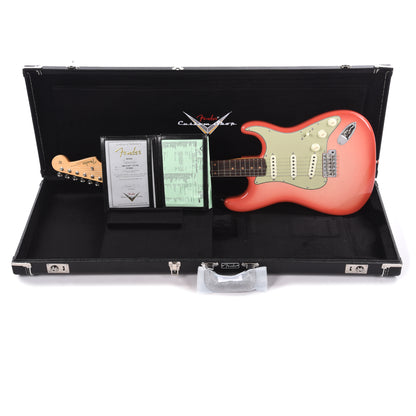 Fender Custom Shop 1960 Stratocaster "Chicago Special" Time Capsule Aged Shell Pink/Tahitian Coral Burst Electric Guitars / Solid Body