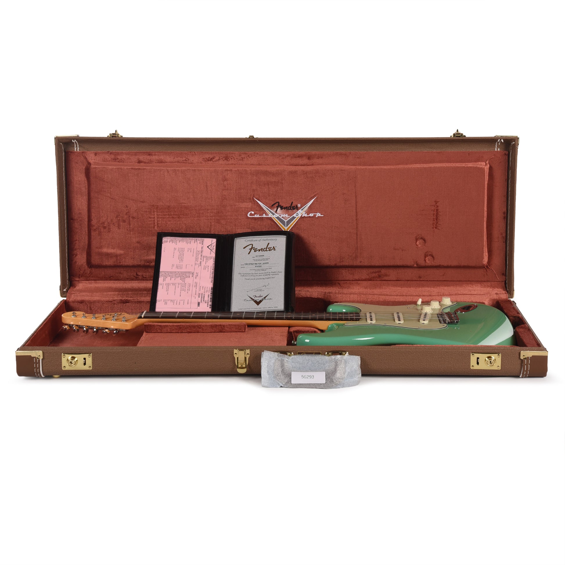 Fender Custom Shop 1960 Stratocaster "Chicago Special" Time Capsule Super Aged Sea Foam Green Electric Guitars / Solid Body