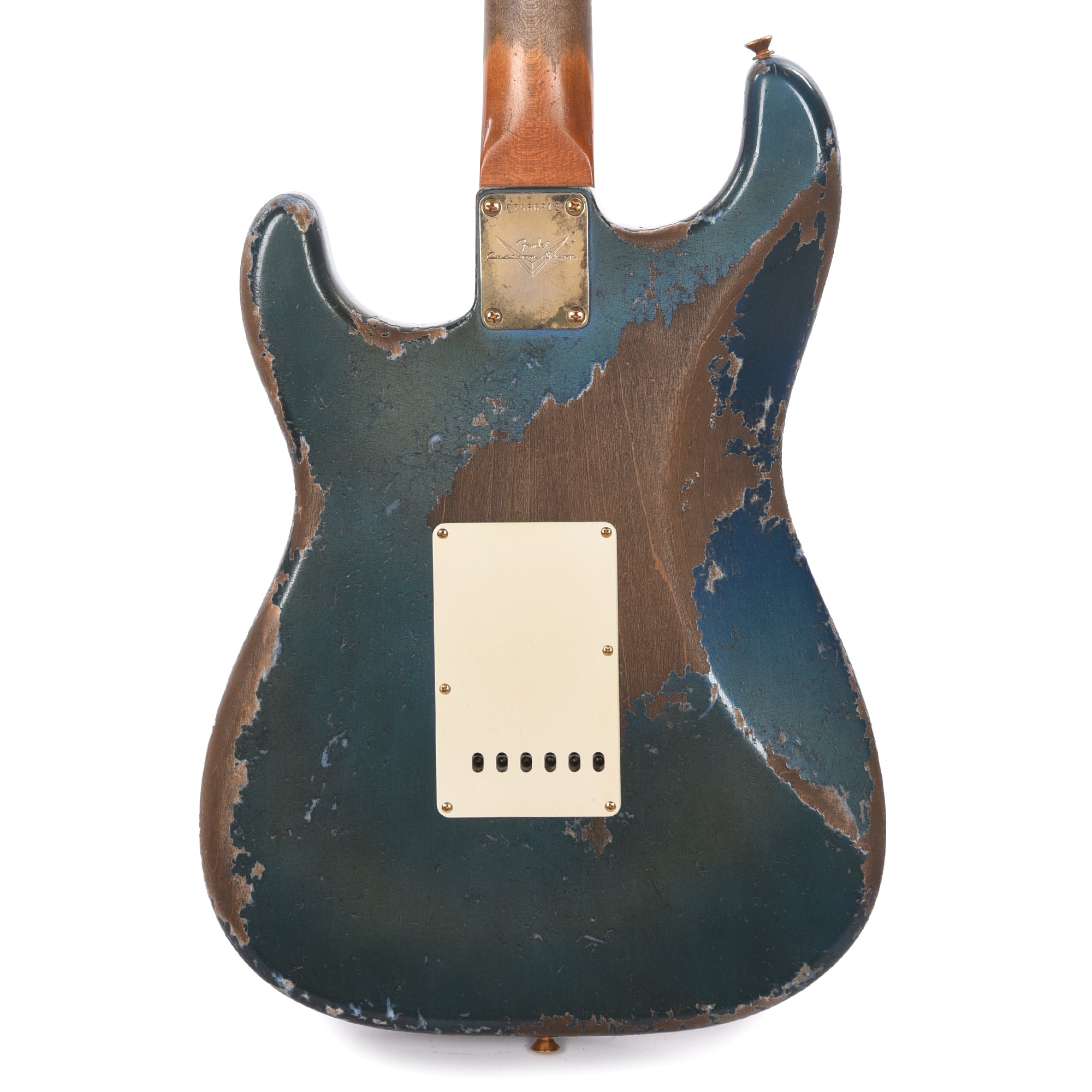 Fender Custom Shop 1960 Stratocaster Heavy Relic Dark Lake Placid Blue Master Built by Dale Wilson Electric Guitars / Solid Body