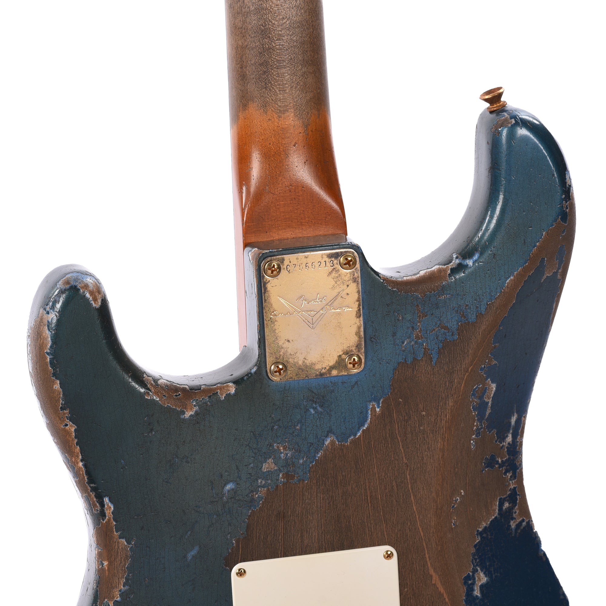 Fender Custom Shop 1960 Stratocaster Heavy Relic Dark Lake Placid Blue Master Built by Dale Wilson Electric Guitars / Solid Body