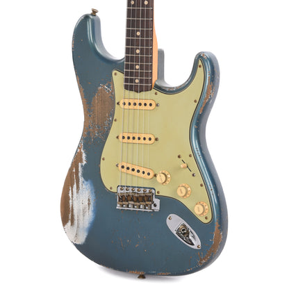 Fender Custom Shop 1960 Stratocaster Heavy Relic Heavy Aged Lake Placid Blue Master Built by Jason Smith Electric Guitars / Solid Body