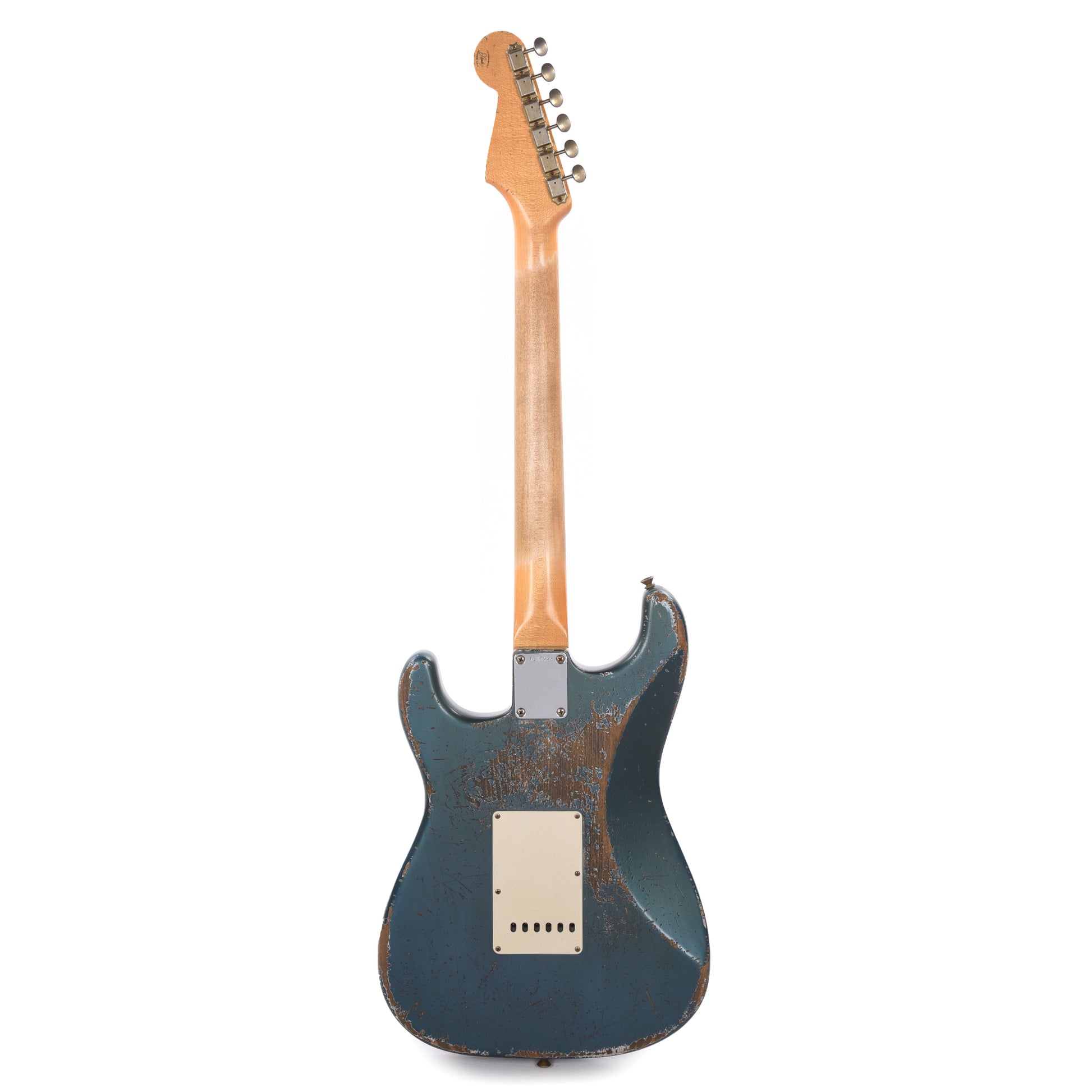 Fender Custom Shop 1960 Stratocaster Heavy Relic Heavy Aged Lake Placid Blue Master Built by Jason Smith Electric Guitars / Solid Body