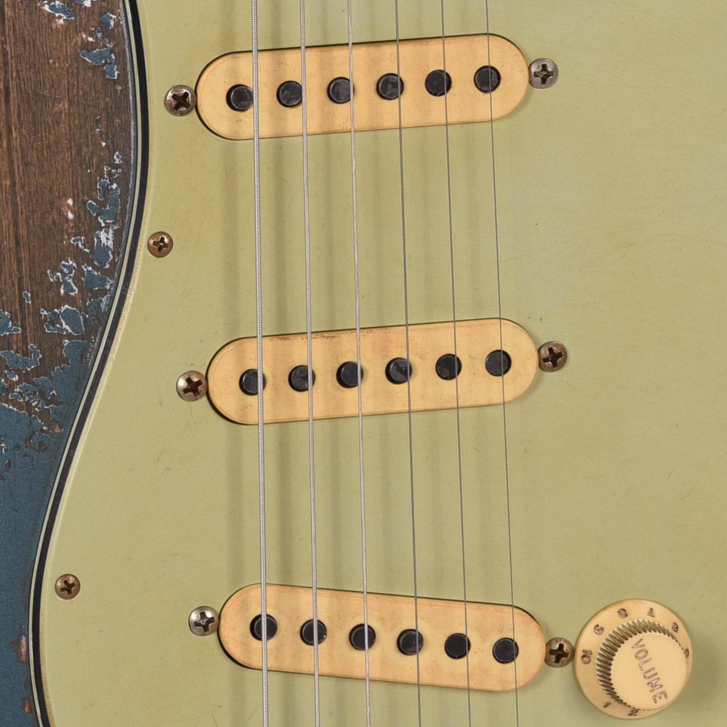 Fender Custom Shop 1960 Stratocaster Heavy Relic Heavy Aged Lake Placid Blue Master Built by Jason Smith Electric Guitars / Solid Body