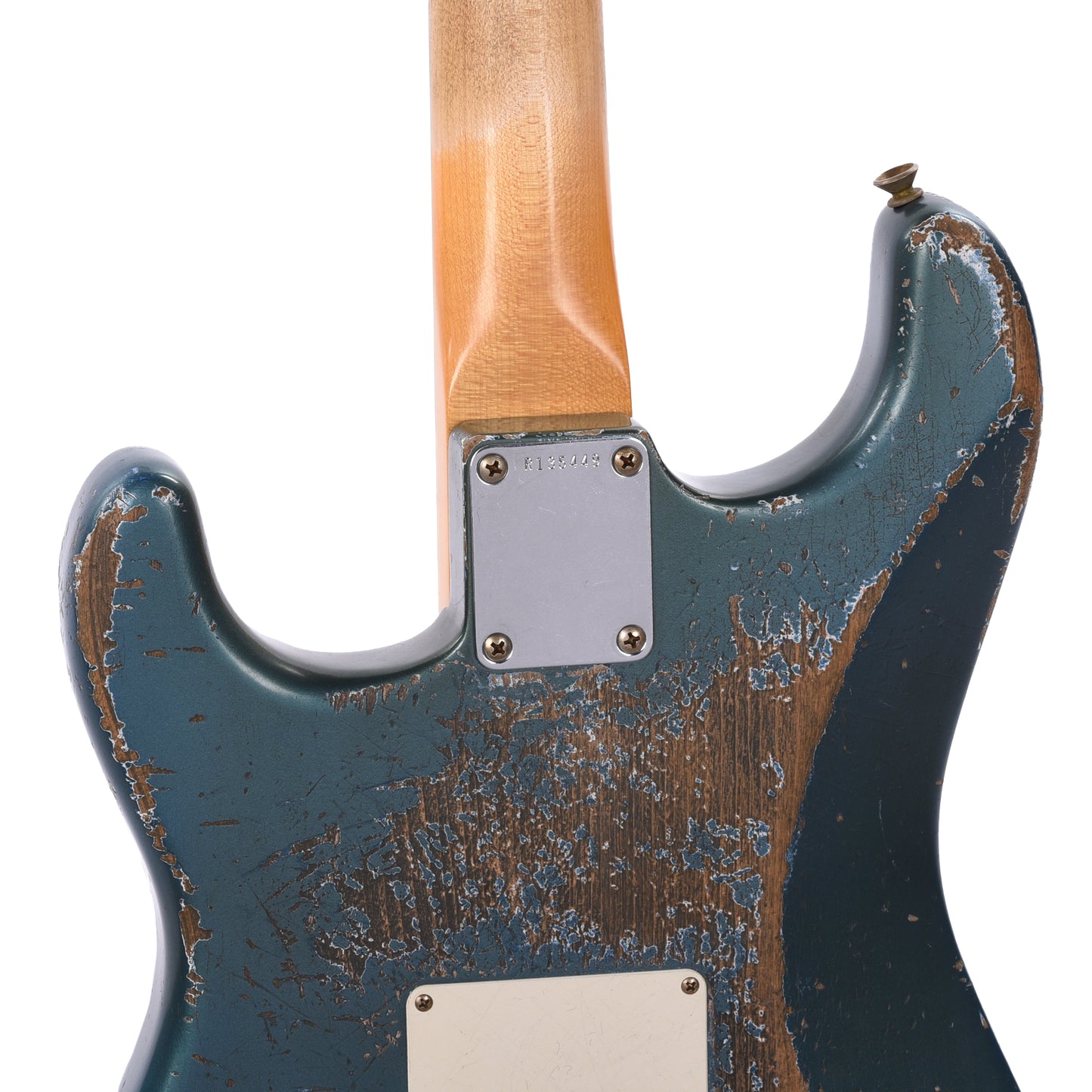 Fender Custom Shop 1960 Stratocaster Heavy Relic Heavy Aged Lake Placid Blue Master Built by Jason Smith Electric Guitars / Solid Body