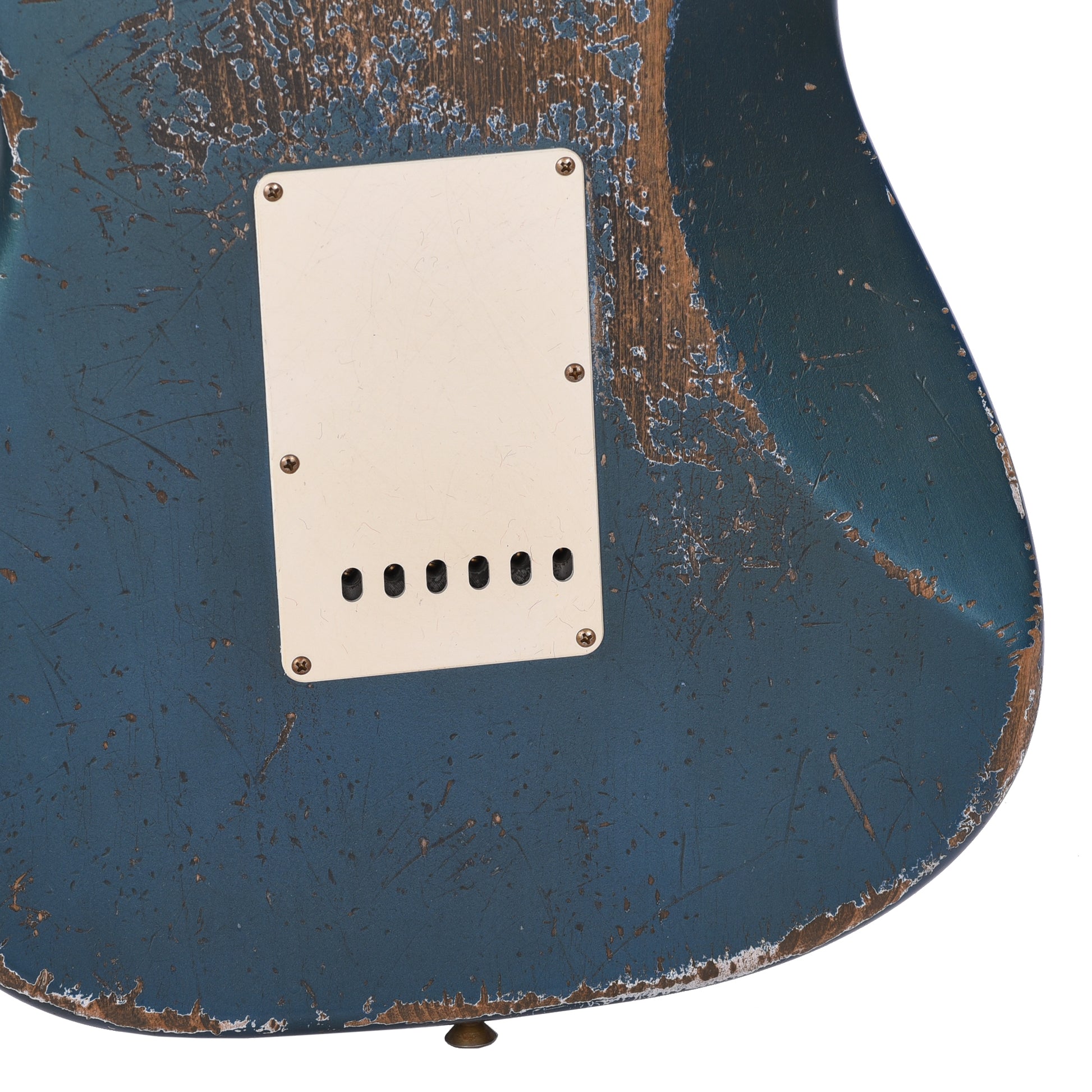 Fender Custom Shop 1960 Stratocaster Heavy Relic Heavy Aged Lake Placid Blue Master Built by Jason Smith Electric Guitars / Solid Body