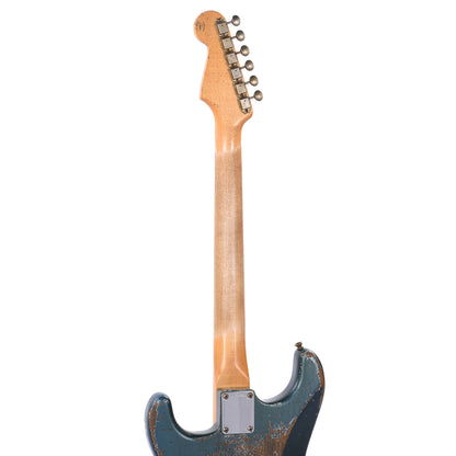 Fender Custom Shop 1960 Stratocaster Heavy Relic Heavy Aged Lake Placid Blue Master Built by Jason Smith Electric Guitars / Solid Body