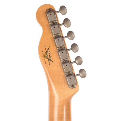 Fender Custom Shop 1960 Telecaster Custom Journeyman Relic Vintage White Electric Guitars / Solid Body