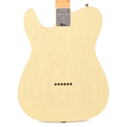 Fender Custom Shop 1960 Telecaster Custom Journeyman Relic Vintage White Electric Guitars / Solid Body
