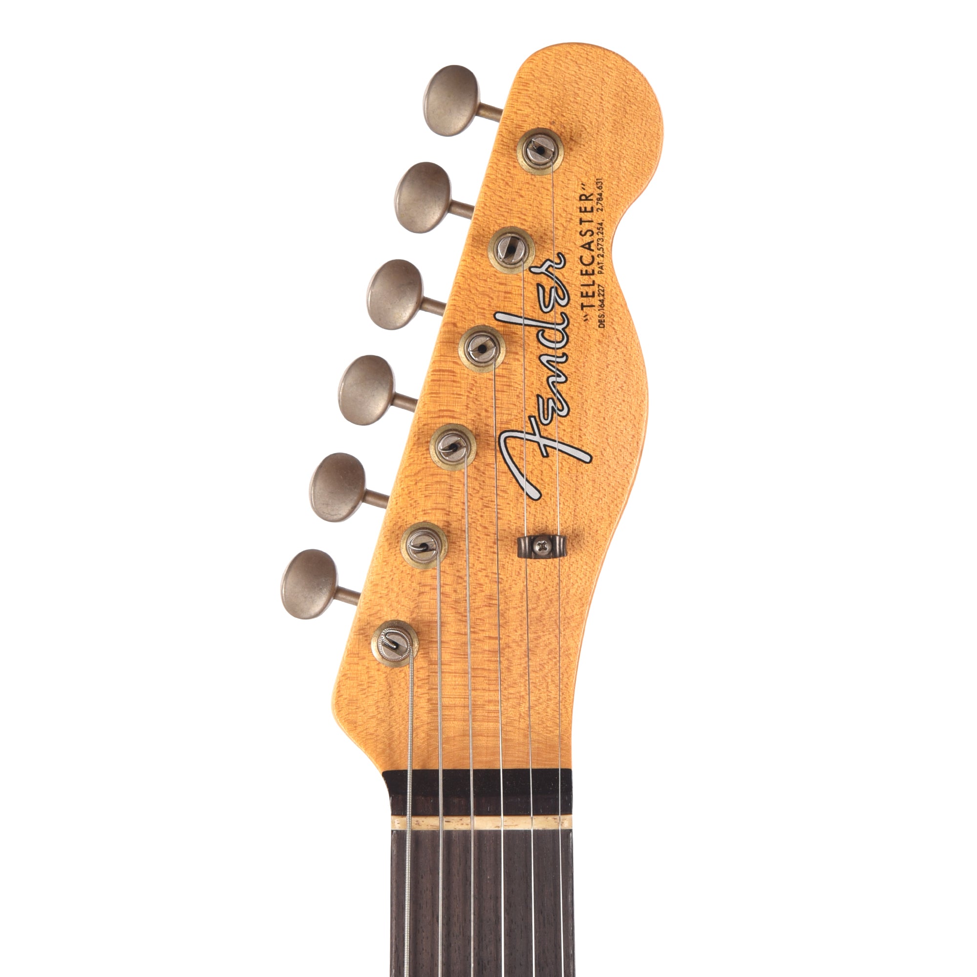 Fender Custom Shop 1960 Telecaster Custom Journeyman Relic Vintage White Electric Guitars / Solid Body