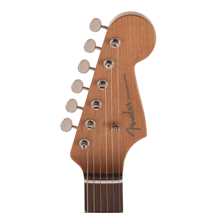 Fender Custom Shop 1960s Stratocaster Buckeye Burl Top Light Transparent Ebony Burst NOS Brazilian Rosewood Fingerboard Master Built by Dennis Galuszka w/Josefina Hand Wound Pickups Electric Guitars / Solid Body