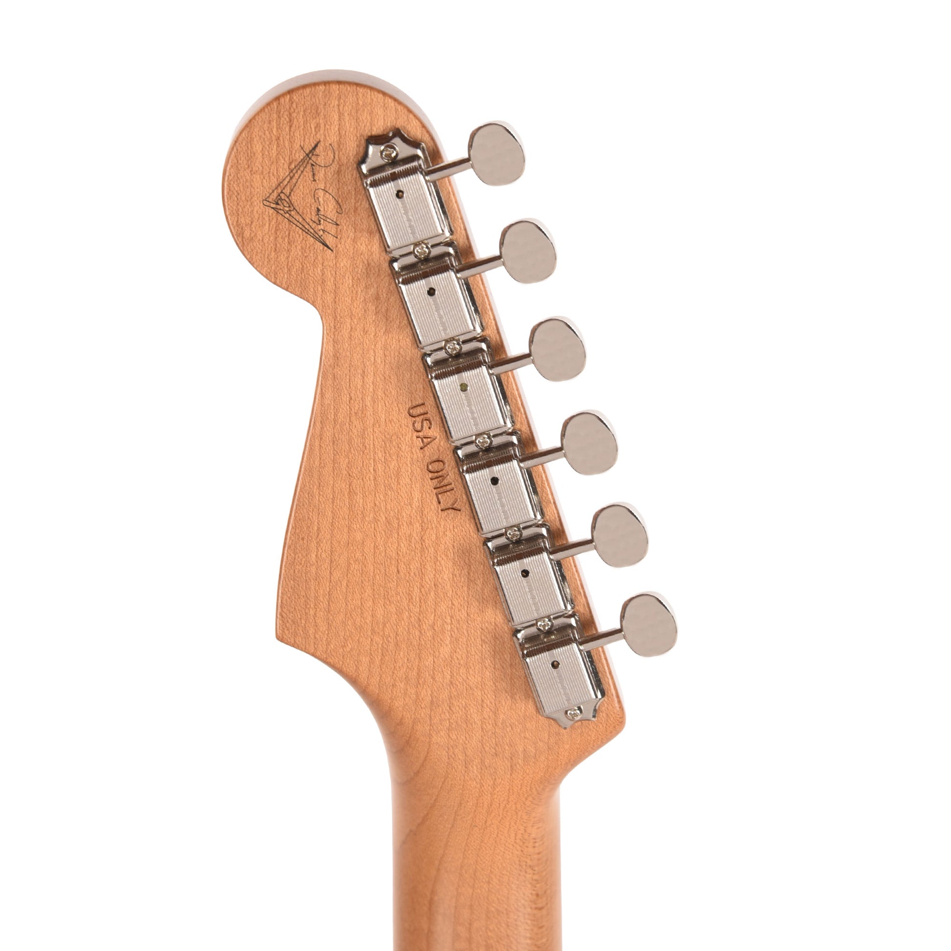 Fender Custom Shop 1960s Stratocaster Buckeye Burl Top Light Transparent Ebony Burst NOS Brazilian Rosewood Fingerboard Master Built by Dennis Galuszka w/Josefina Hand Wound Pickups Electric Guitars / Solid Body