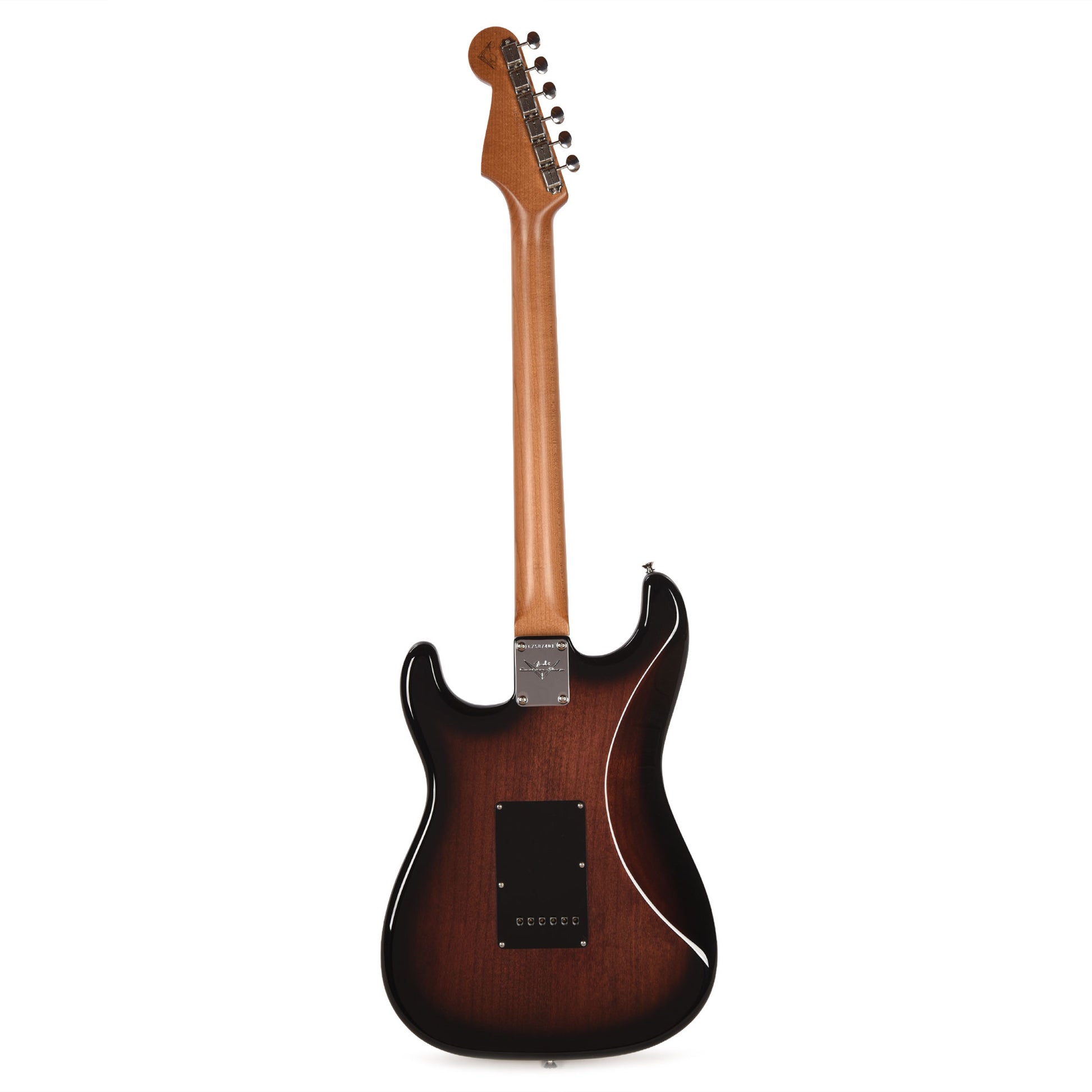 Fender Custom Shop 1960s Stratocaster Buckeye Burl Top Light Transparent Ebony Burst NOS Brazilian Rosewood Fingerboard Master Built by Dennis Galuszka w/Josefina Hand Wound Pickups Electric Guitars / Solid Body