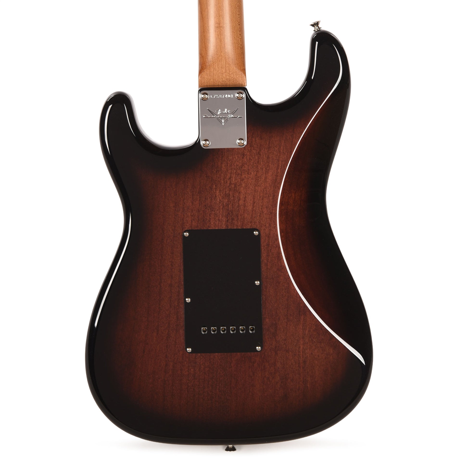 Fender Custom Shop 1960s Stratocaster Buckeye Burl Top Light Transparent Ebony Burst NOS Brazilian Rosewood Fingerboard Master Built by Dennis Galuszka w/Josefina Hand Wound Pickups Electric Guitars / Solid Body