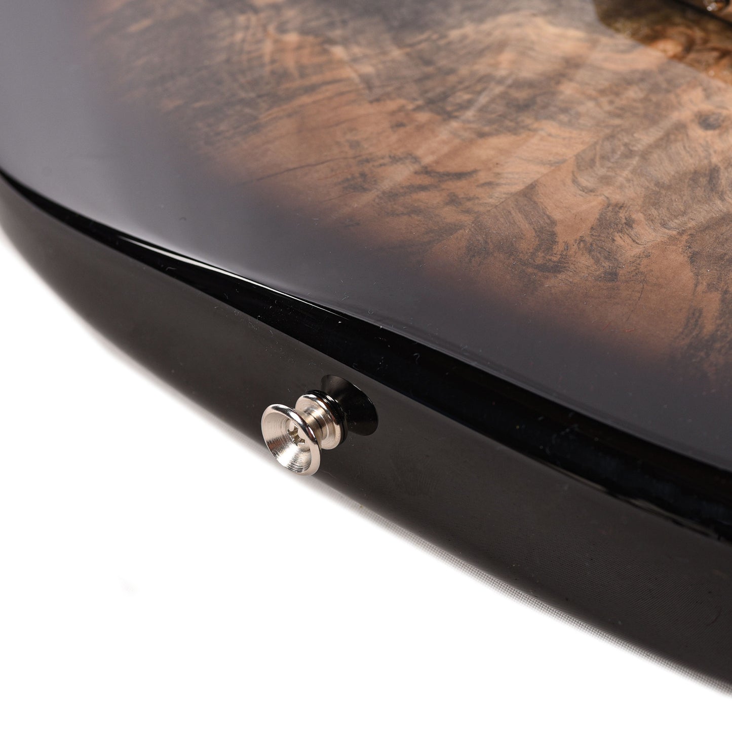 Fender Custom Shop 1960s Stratocaster Buckeye Burl Top Light Transparent Ebony Burst NOS Brazilian Rosewood Fingerboard Master Built by Dennis Galuszka w/Josefina Hand Wound Pickups Electric Guitars / Solid Body