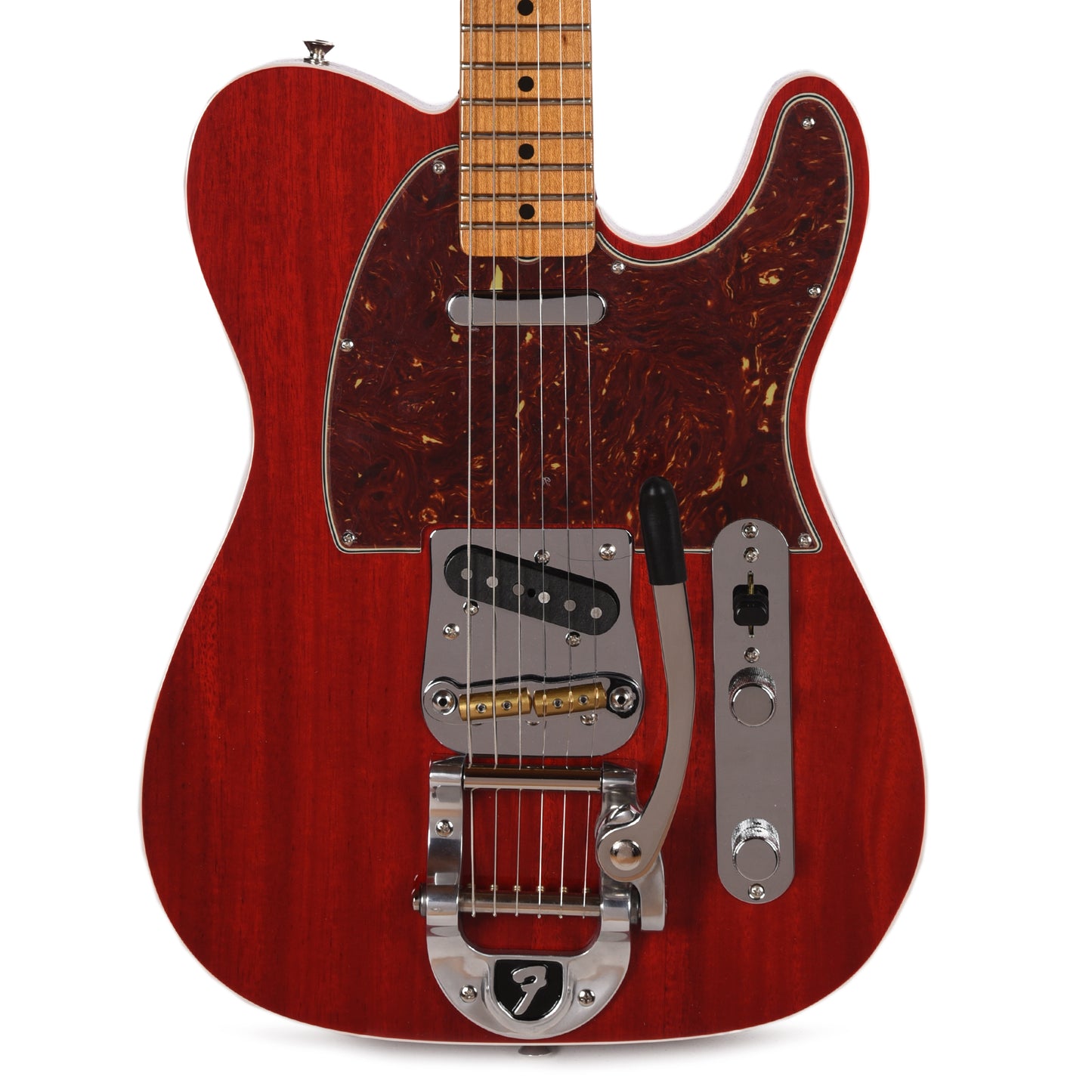 Fender Custom Shop 1961 Custom Telecaster NOS Crimson Red Transparent Electric Guitars / Solid Body