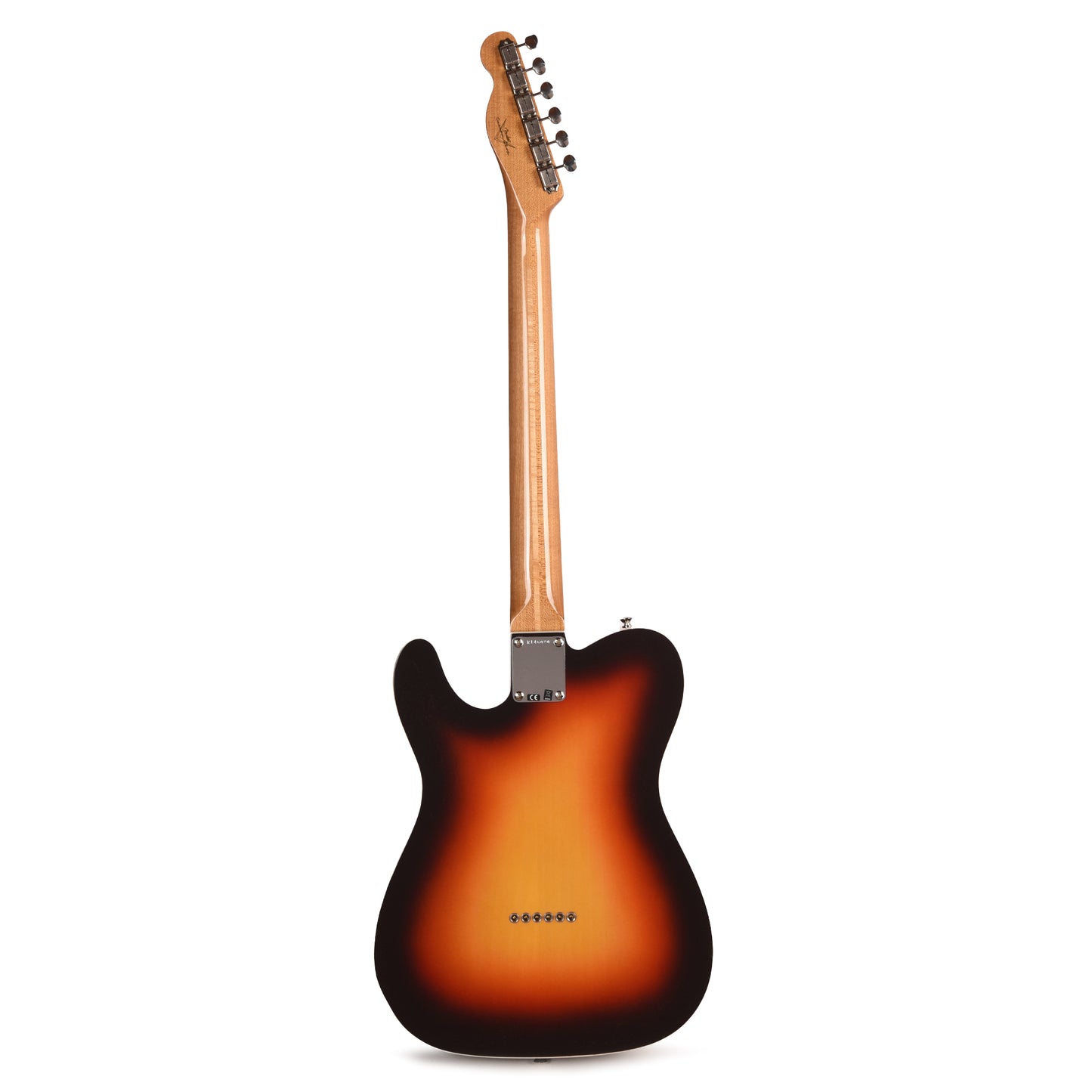 Fender Custom Shop 1961 Custom Telecaster NOS Wide Fade Chocolate 3-Color Sunburst Electric Guitars / Solid Body