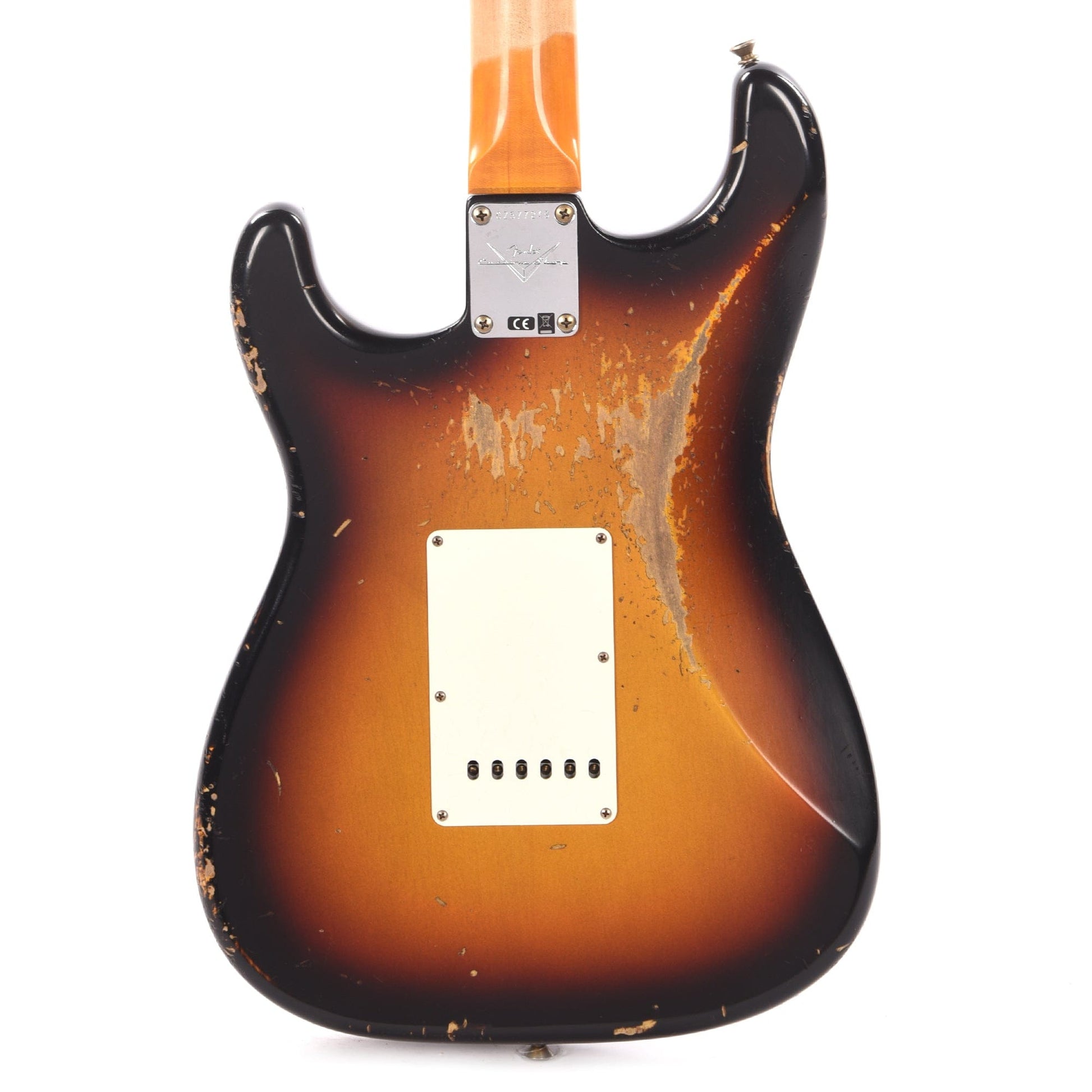 Fender Custom Shop 1961 Stratocaster Heavy Relic Super Faded Aged 3-Color Sunburst Electric Guitars / Solid Body